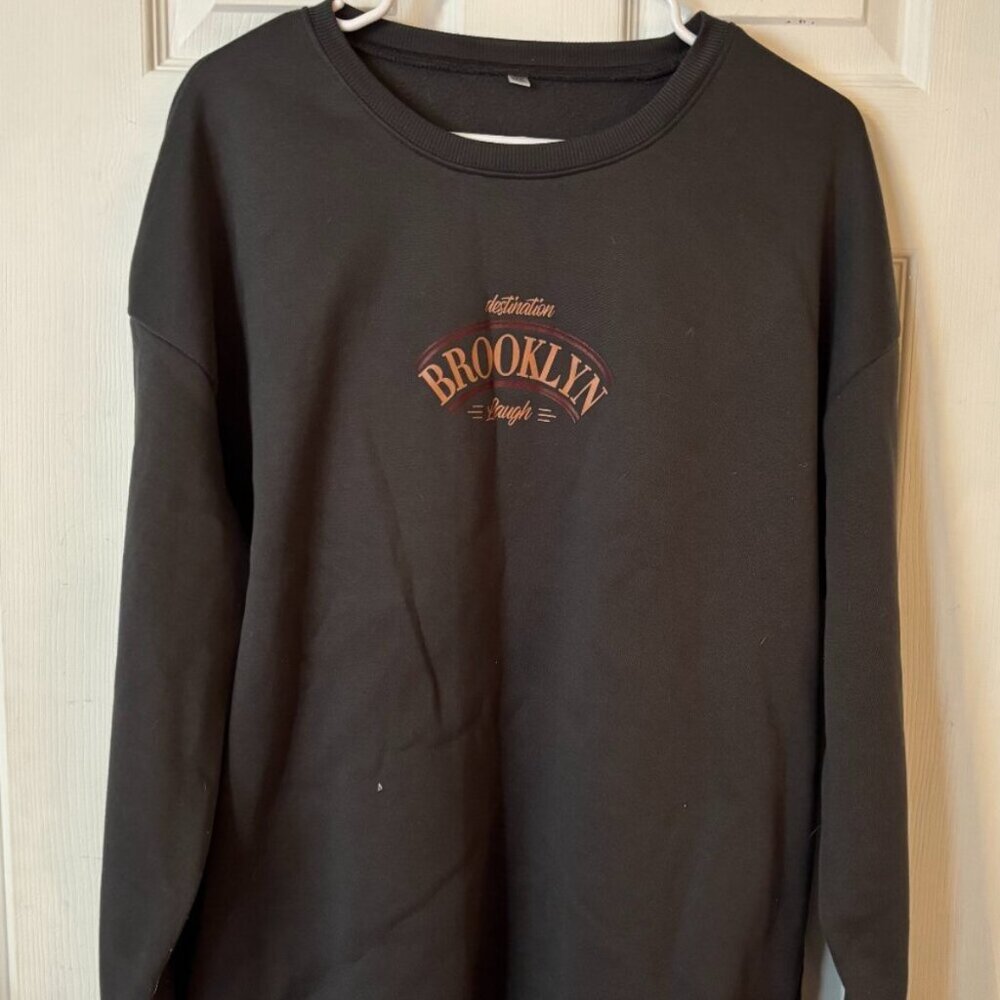 Brooklyn Gray Crewneck - Originally $20